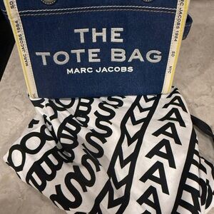 Marc Jacobs Denim Blue Tote Bag medium